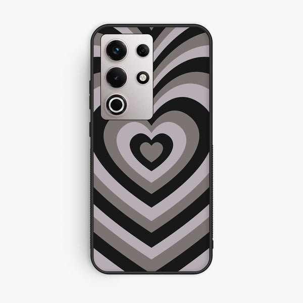Itel S25 Ultra - Heartbeat Design 1 - Premium Metal Printed Soft Bumper Shock Proof Case
