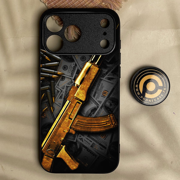 Iphone 18 Pro - Dollar Design 6 - Premium Metal Printed Soft Bumper Shock Proof Case
