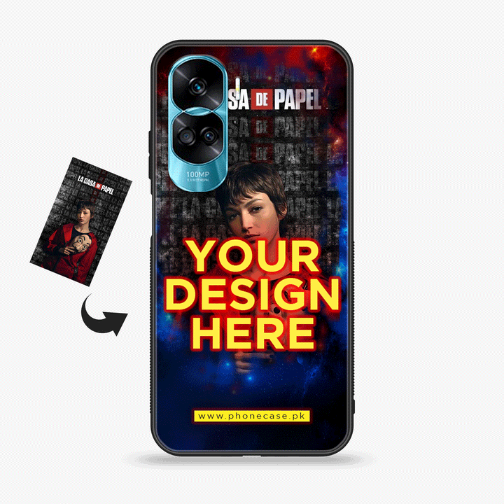 Honor 90 Lite - Customize your own - Premium Metal Printed soft Bumper shock Proof Case