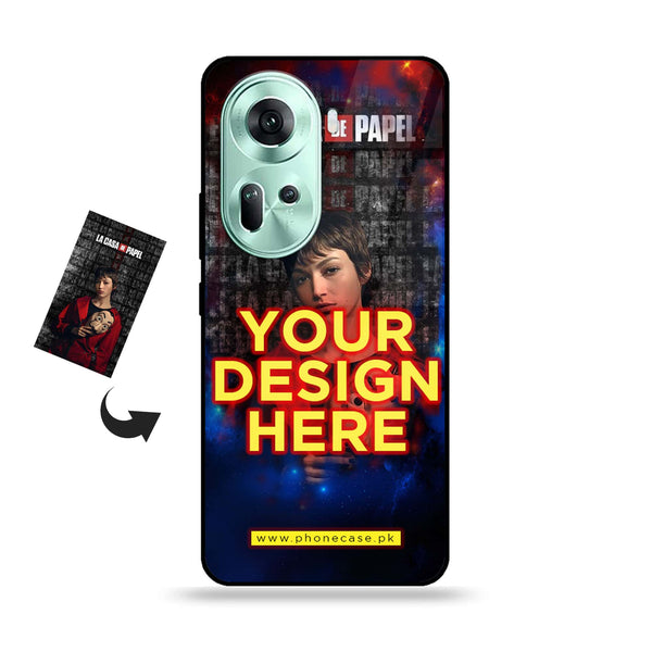 Oppo Reno 11 5G - Customize your own - Premium Metal Printed soft Bumper shock Proof Case