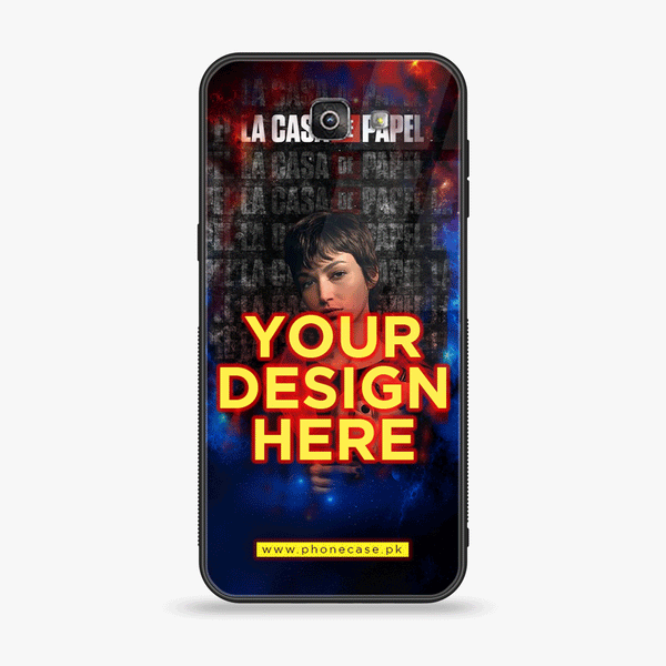 Galaxy J7 Prime 2018 - Customize your own - Premium Metal Printed soft Bumper shock Proof Case