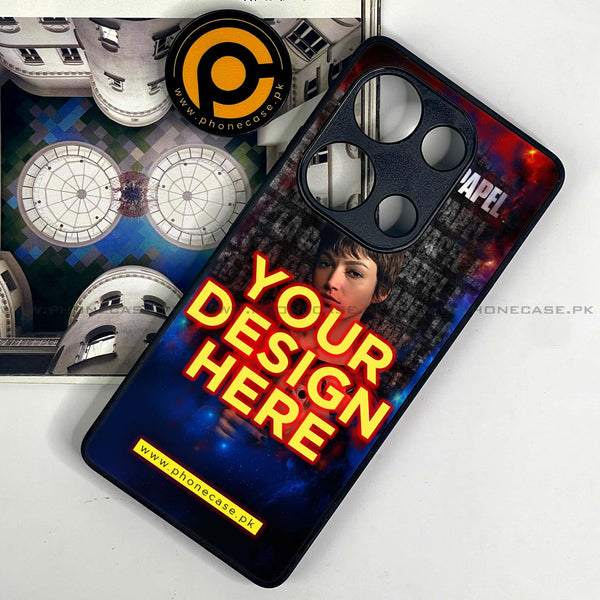 Redmi Note 13 Pro 4G - Customize your own - Premium Metal Printed soft Bumper shock Proof Case