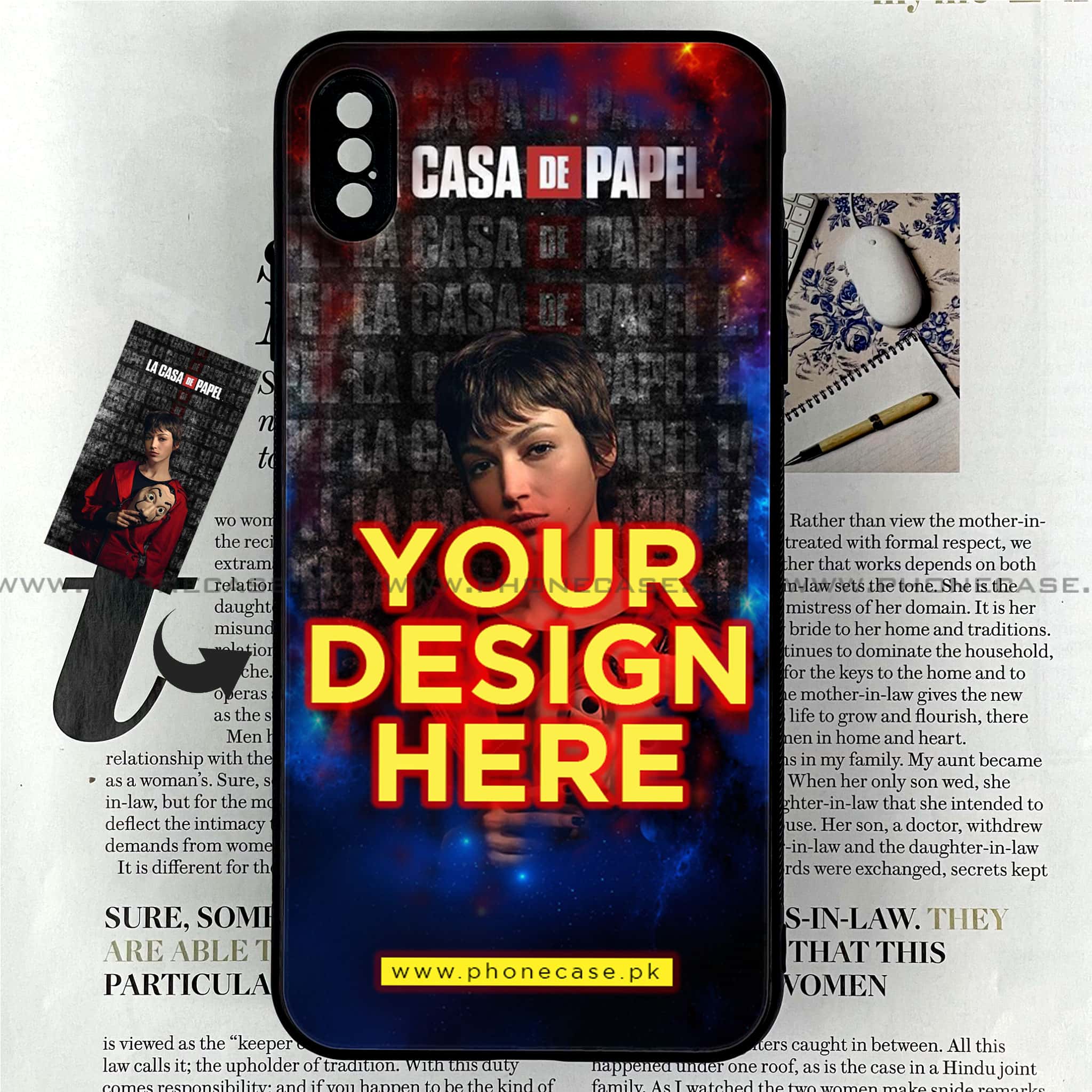 iPhone XS Max - Customize your own - Premium Metal Printed soft Bumper shock Proof Case