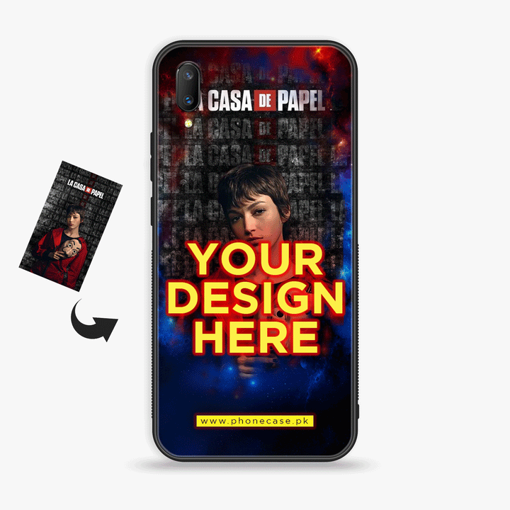 vivo V11 Pro - Customize your own - Premium Metal Printed soft Bumper shock Proof Case