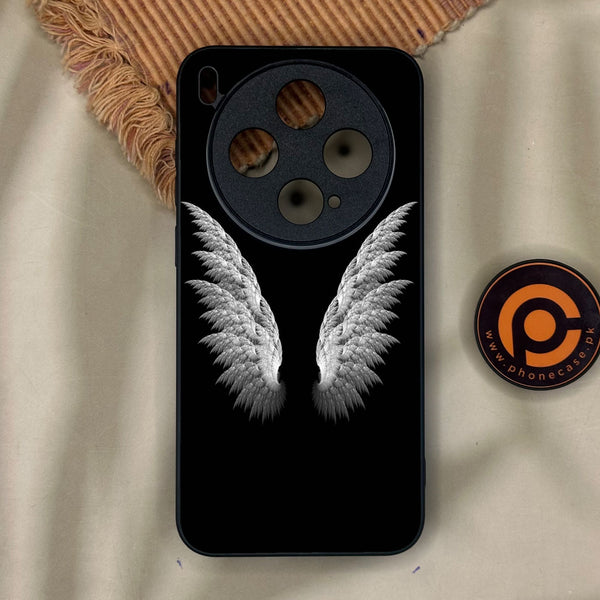 Vivo X300 - Angel Wings Design 6 - Premium Metal Printed Soft Bumper Shock Proof Case