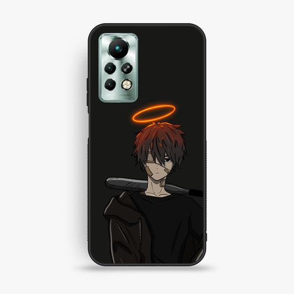 Infinix Note 11 Pro - Anime Series Design 6 - Premium Metal Printed Soft Bumper Shock Proof Case