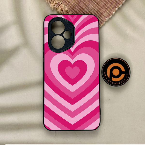 Honor 400 - Heartbeat Design 6 - Premium Metal Printed Soft Bumper Shock Proof Case