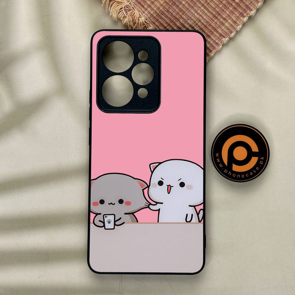 Realme 15 Pro - Cute Bubu Dudu Design 2 - Premium Metal Printed Soft Bumper Shock Proof Case