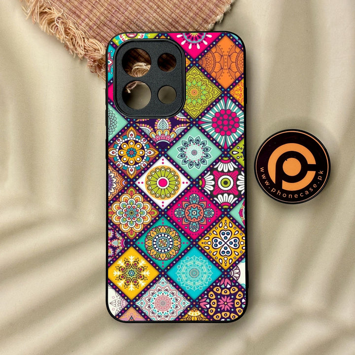 OnePlus 13s - Mandala Art Design - Premium Metal Printed Soft Bumper Shock Proof Case