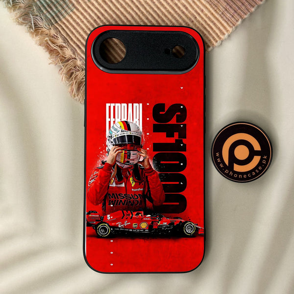 iPhone Air - Formula 1 Design 8 - Premium Metal Printed Soft Bumper Shock Proof Case