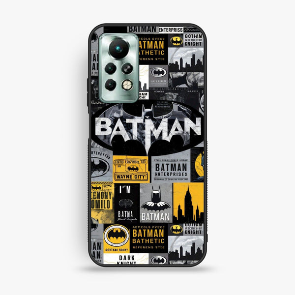 Infinix Note 11 Pro - The Gotham Collage - Premium Metal Printed Soft Bumper Shock Proof Case