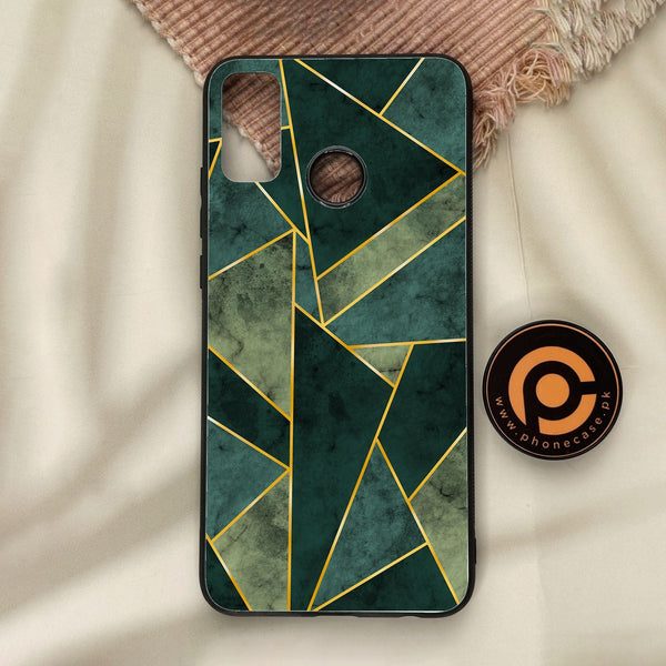 Honor 9X Lite - Geometric Design 5 - Premium Metal Printed Soft Bumper Shock Proof Case