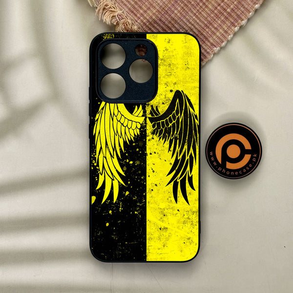 Realme 15T - Angel 2.0 Design 1 - Premium Metal Printed Soft Bumper Shock Proof Case