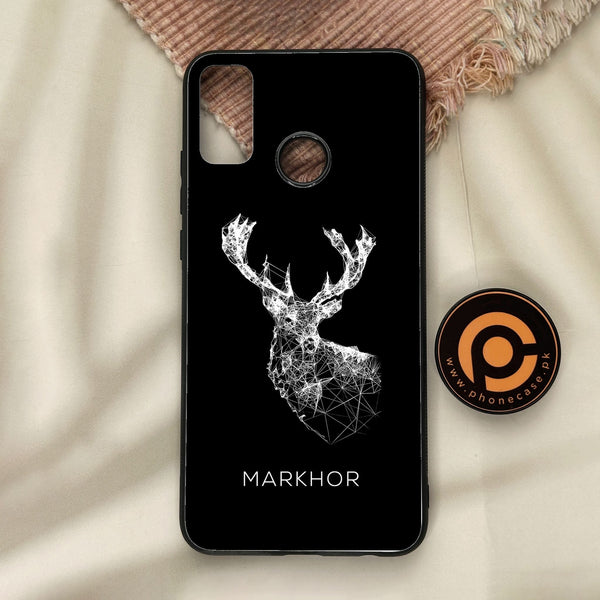 Honor 9X Lite - Markhor Design 4 - Premium Metal Printed Soft Bumper Shock Proof Case