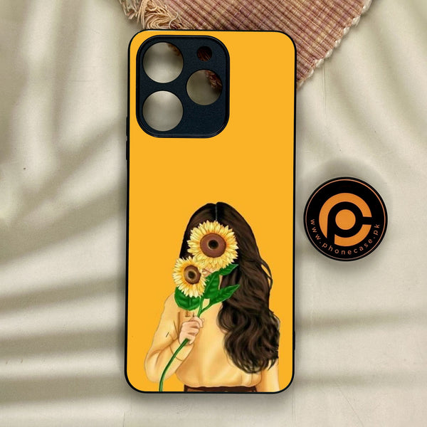 Realme Note 70 - Anime Girls Design 7 - Premium Metal Printed Soft Bumper Shock Proof Case