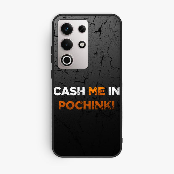 Itel S25 Ultra - Cash Me - Premium Metal Printed Soft Bumper Shock Proof Case