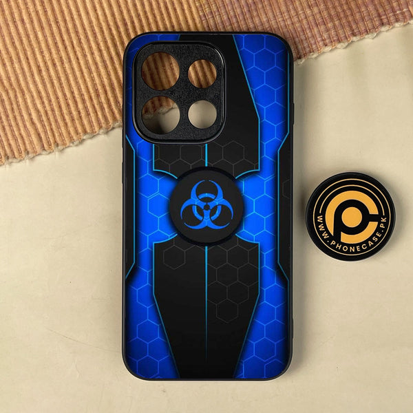 Oppo Reno 16 Pro - Biohazard Design 1 - Premium Metal Printed Soft Bumper Shock Proof Case