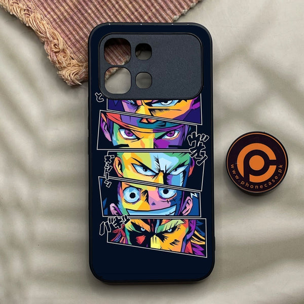 Infinix Note Edge - Anime 2.0 Design 8 - Premium Metal Printed Soft Bumper Shock Proof Case