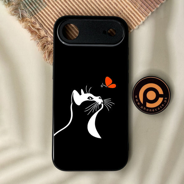 iPhone Air - Minimalistic Design 3 - Premium Metal Printed Soft Bumper Shock Proof Case