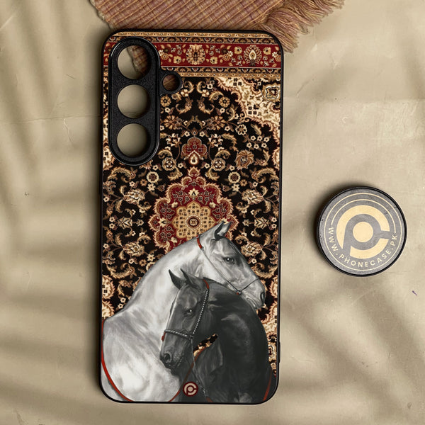 Samsung Galaxy A18 5g - Horse Heritage - Premium Metal Printed Soft Bumper Shock Proof Case