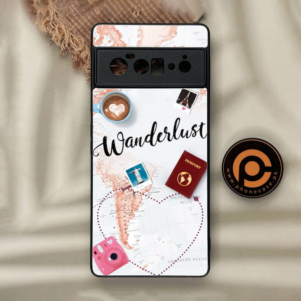 Google Pixel 6 Pro - World Journey - Premium Metal Printed Soft Bumper Shock Proof Case