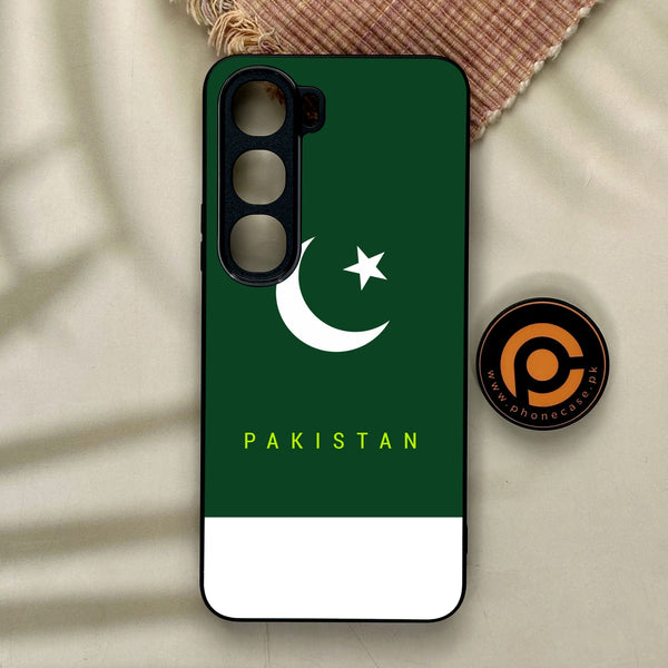 Vivo Y21d - Pakistani Flag Design 5 - Premium Metal Printed Soft Bumper Shock Proof Case