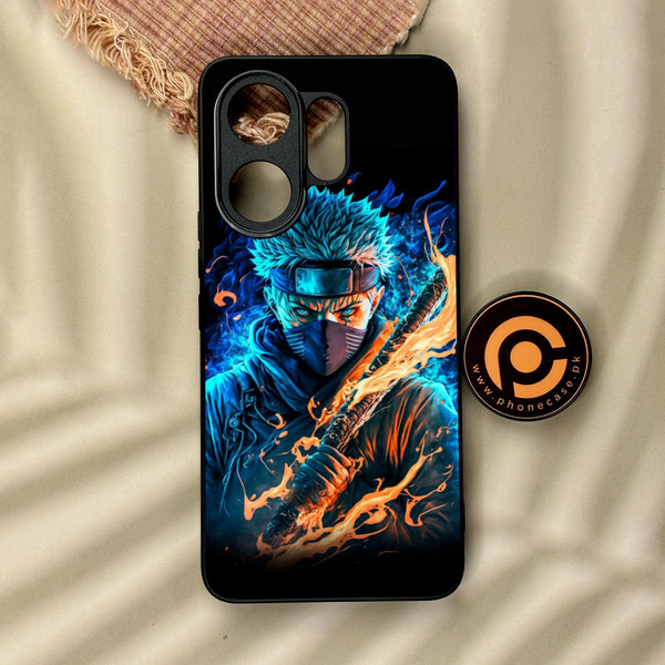 Vivo V60 - Anime 2.0 Design 4 - Premium Metal Printed Soft Bumper Shock Proof Case