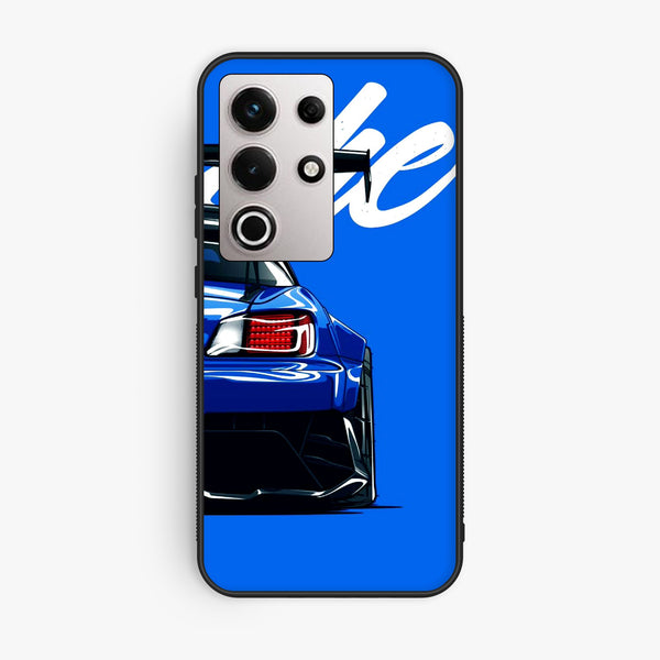 Itel S25 Ultra - Racing Series 2.0 Design 1 - Premium Metal Printed Soft Bumper Shock Proof Case