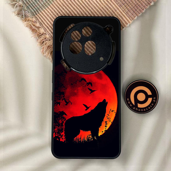 Nothing Phone 3a Pro - Wolf Design 1 - Premium Metal Printed Soft Bumper Shock Proof Case