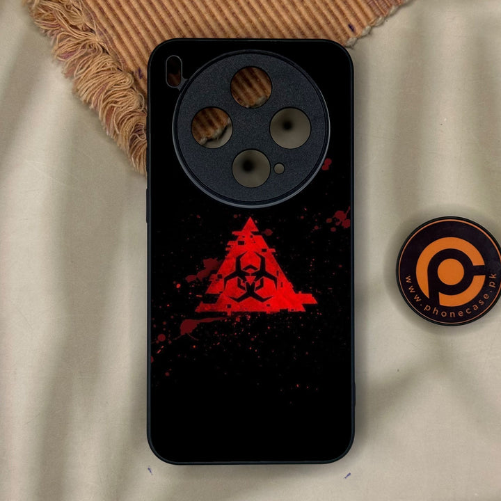 Vivo X300 - Biohazard Design 4 - Premium Metal Printed Soft Bumper Shock Proof Case