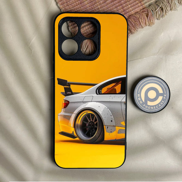 Honor X8b - M3 Gt2 Racing Car - Premium Metal Printed Soft Bumper Shock Proof Case