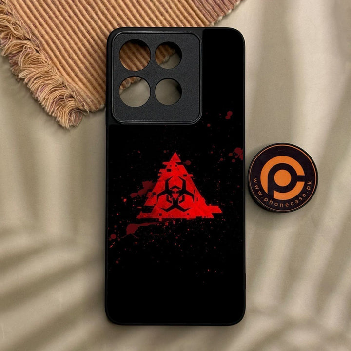 Motorola Moto G56 - Biohazard Design 4 - Premium Metal Printed Soft Bumper Shock Proof Case
