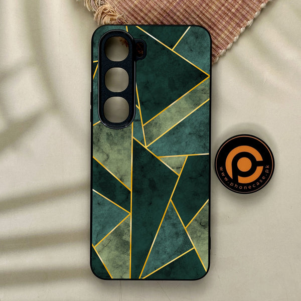 Vivo Y21d - Geometric Design 5 - Premium Metal Printed Soft Bumper Shock Proof Case