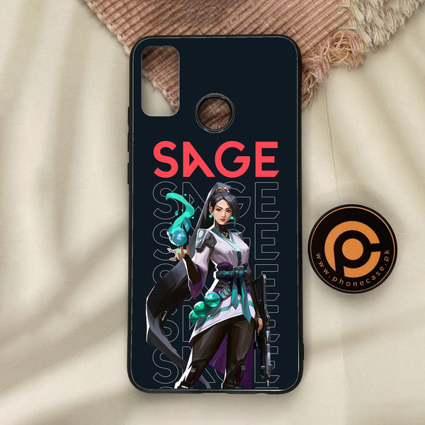 Honor 9X Lite - Battle-Ready Design 3 - Premium Metal Printed Soft Bumper Shock Proof Case