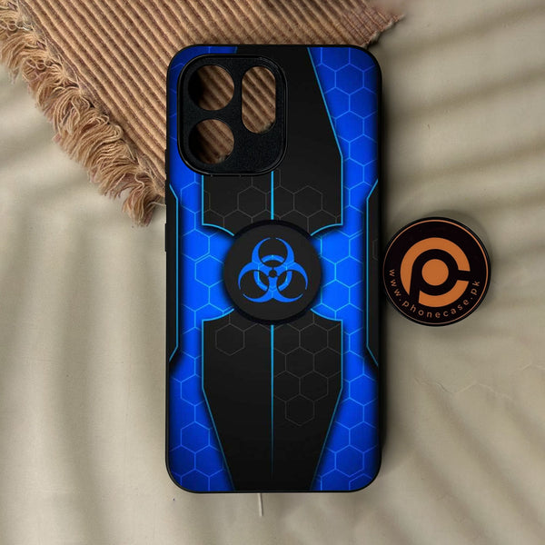 Oppo Reno 15F - Biohazard Design 1 - Premium Metal Printed Soft Bumper Shock Proof Case