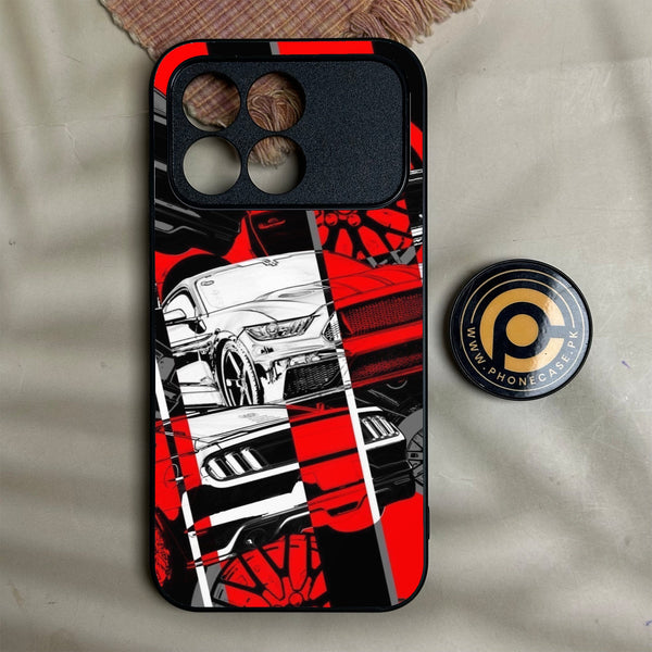 Xiaomi Poco F8 Pro - Racing Series 2.0 Design 6 - Premium Metal Printed Soft Bumper Shock Proof Case