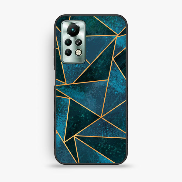 Infinix Note 11 Pro - Geometric Design 6 - Premium Metal Printed Soft Bumper Shock Proof Case
