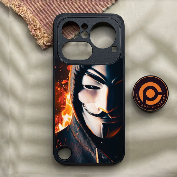 Nothing Phone 4a Pro - Anonymous 2.0 Design 6 - Premium Metal Printed Soft Bumper Shock Proof Case