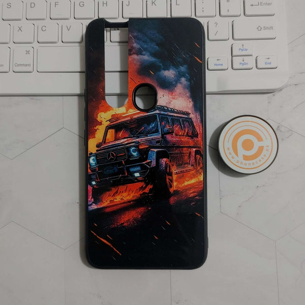 Tecno Camon 15 Pro - Racing Design 2 - Premium Printed Glass Case CS-24339