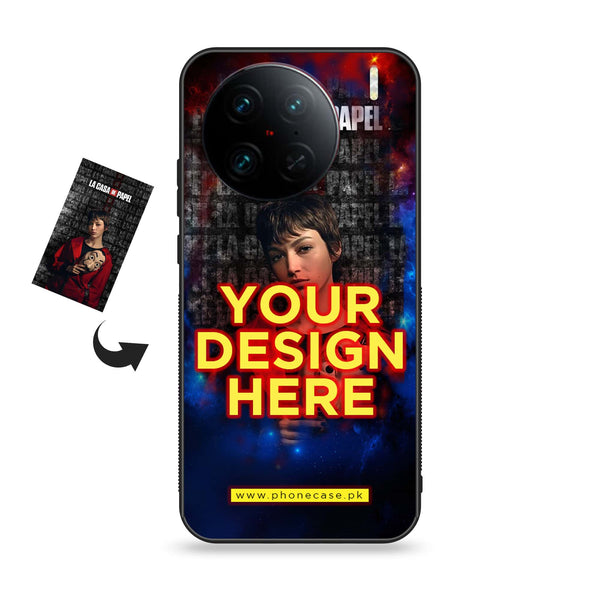 Vivo X90 Pro - Customize your own - Premium Metal Printed soft Bumper shock Proof Case