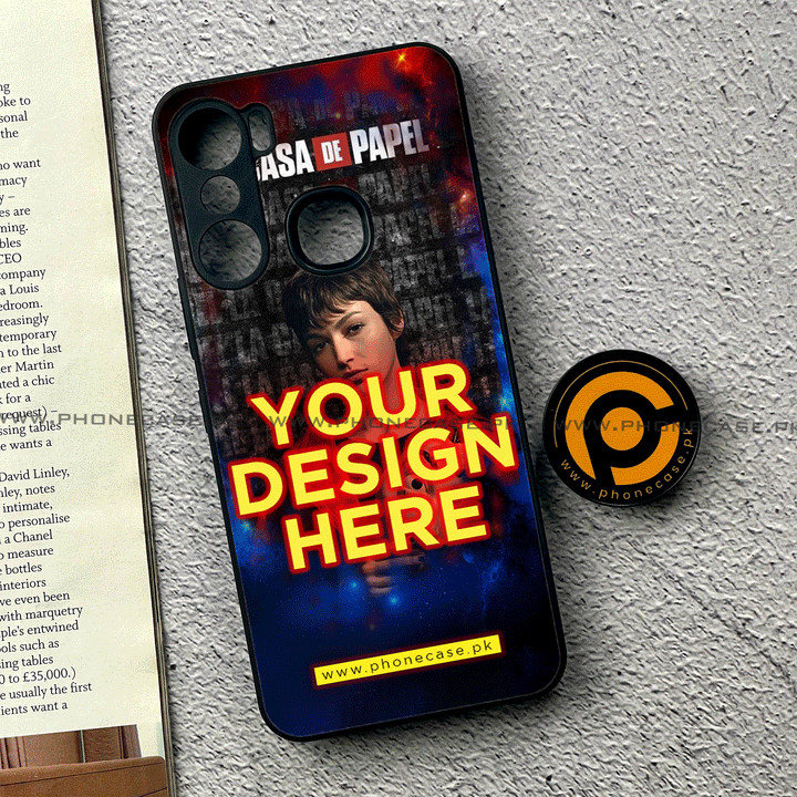 Infinix Hot 12 Pro - Customize your own - Premium Metal Printed soft Bumper shock Proof Case
