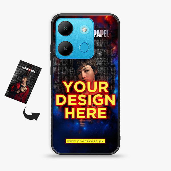 Infinix Smart 7 HD - Customize your own - Premium Metal Printed soft Bumper shock Proof Case