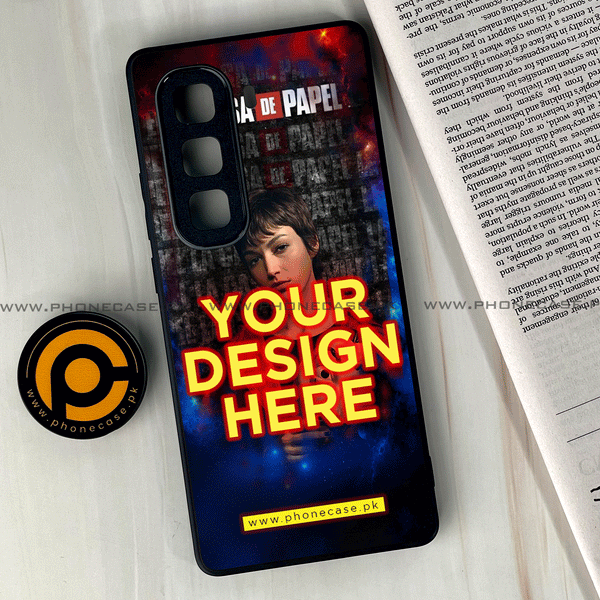 Infinix Hot 60  - Customize your own - Premium Metal Printed soft Bumper shock Proof Case