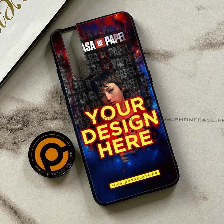 Vivo V15 Pro - Customize your own - Premium Metal Printed soft Bumper shock Proof Case