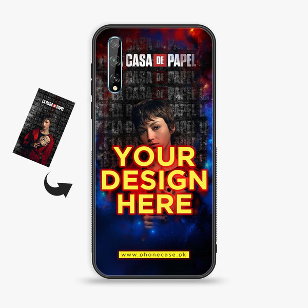 Huawei Y8p - Customize your own - Premium Metal Printed soft Bumper shock Proof Case