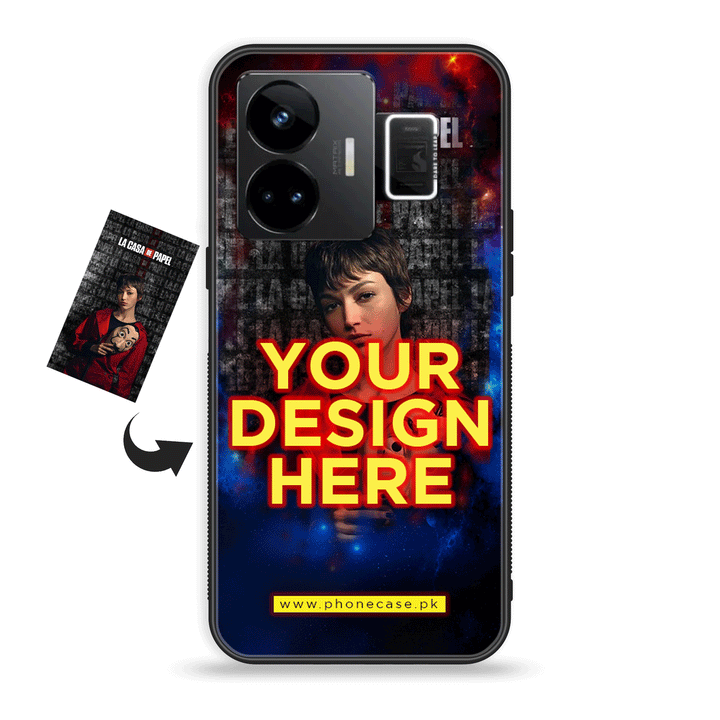 Realme GT3 - Customize your own - Premium Metal Printed soft Bumper shock Proof Case