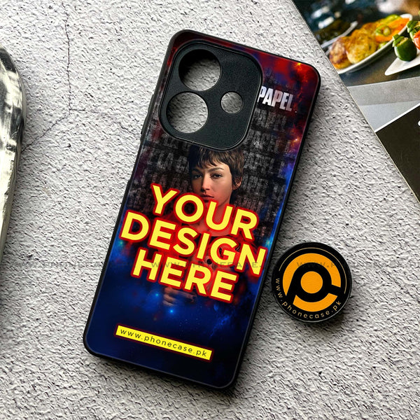 Oppo A5i - Customize your own - Premium Metal Printed soft Bumper shock Proof Case