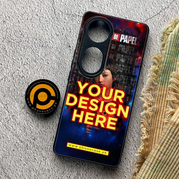 Vivo V40 Pro - Customize your own - Premium Metal Printed soft Bumper shock Proof Case