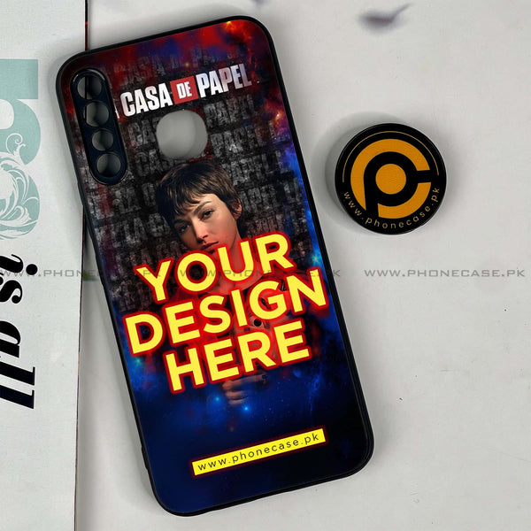 Infinix Hot 8 Lite - Customize your own - Premium Metal Printed soft Bumper shock Proof Case