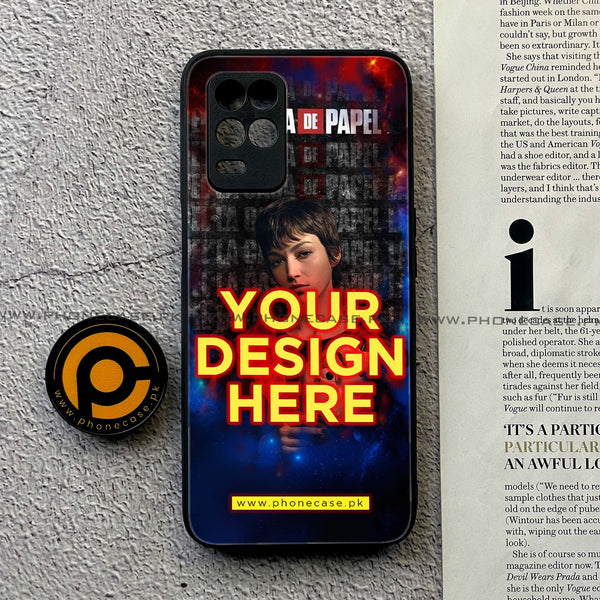 Realme Narzo 30 5G - Customize your own - Premium Metal Printed soft Bumper shock Proof Case